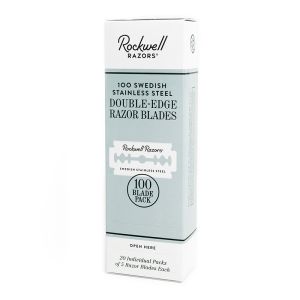 100 Lame Double Edge Stainless Steel Rockwell Razors