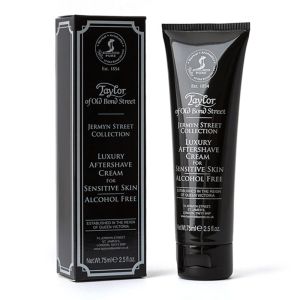 Jermyn Street Collection Luxury Aftershave Cream for Sensitive Skin 75ml Taylor of Old Bond Street