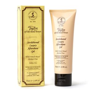 Sandalwood Luxury Aftershave Gel Alcohol Free 75ml Taylor of Old Bond Street