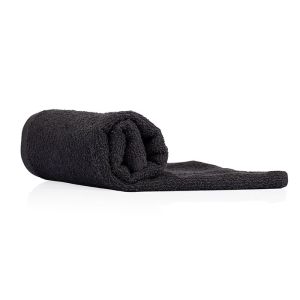 Asciugamano in Spugna Nero - 12PZ