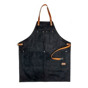 Grembiule professionale per barbieri colore nero di Dapper Dan.