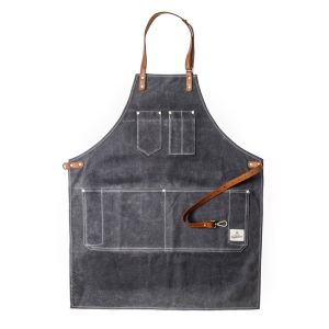 Grembiule professionale per barbieri colore carbone di Dapper Dan.