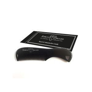Pettine nero per barba e baffi BMC06 di Edwin Jagger