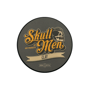 clay skull men cera