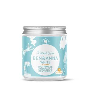 Pasta dentifricia White con fluoro 100ml Ben & Anna