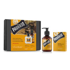 Duo Pack Shampoo + Balsamo barba Wood And Spice Proraso