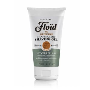 Vetyver Splash è il gel da rasatura trasparente di Floïd