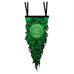 Green Beard Felt Pennant Captain Fawcett
