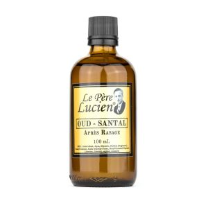 Lozione dopobarba artigianale Oud Santal di Le Père Lucien