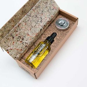 Private Stock Oil & Wax Gift Set Captain Fawcett