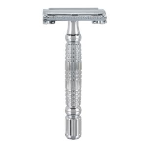 Rasoio di sicurezza R1 Rookie Razor White Chrome Rockwell Razors