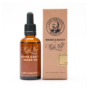 Ricky Hall Booze & Baccy Beard Oil 50ml Captain Fawcett