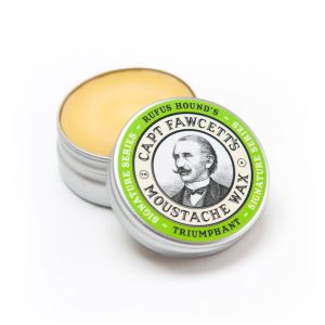 Rufus Hound's Triumphant Moustache Wax 15ml Captain Fawcett