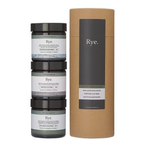 Rye 3 Step Skincare Trio The Brighton Beard Company