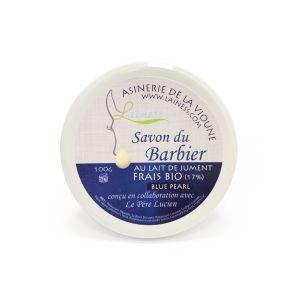 Sapone da barba Blue-Pearl al latte di giumenta di Le Père Lucien
