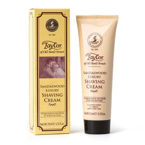 Sandalwood Luxury Shaving Cream 75ml Taylor of Old Bond Street