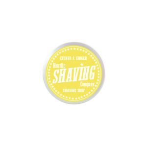 Shaving Soap Citrus & Ginger 40gr di Nordic Shaving Soap