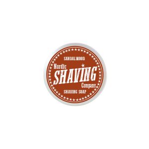 Shaving Soap Sandalwood 40gr di Nordic Shaving Soap