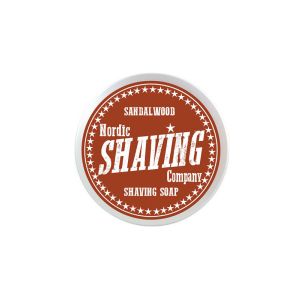 Shaving Soap Sandalwood di Nordic Shaving Soap