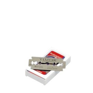 Confezione da 10 double edge razor blades Timor Solingen.