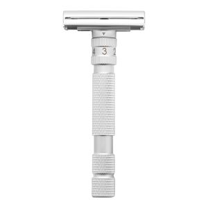 Rasoio di sicurezza regolabile T2 Brushed Chrome Rockwell Razors
