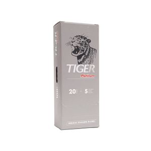 Confezione 100 lame Tiger Platinum Premium Stainless