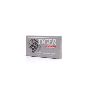 Confezione 5 lame Tiger Platinum Premium Stainless