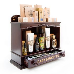 Wooden Display Cabinet Captain Fawcett