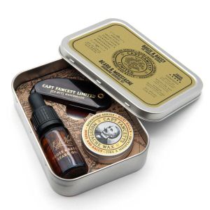 Ricki Hall's Booze & Baccy Grooming Survival Kit Captain Fawcett