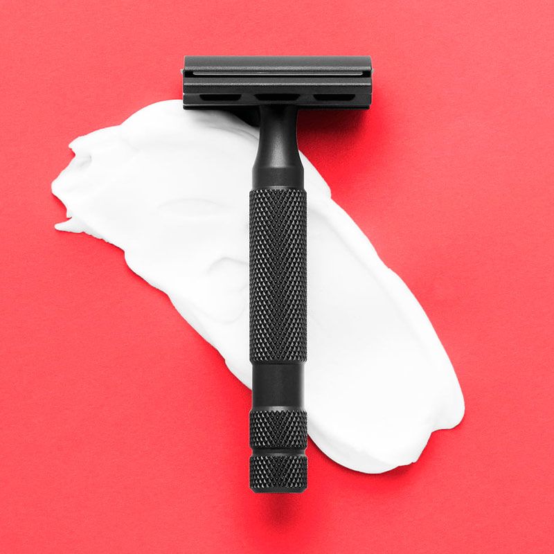 Rasoio di sicurezza 6S Black Stainless Steel Rockwell Razors