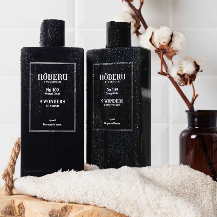 noberu 9 wonders anti-frizz shampoo orange cedar flacone 250ml