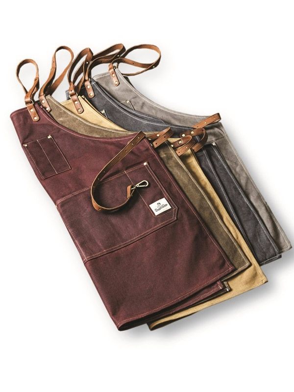Grembiule professionale per barbieri colore carbone di Dapper Dan.