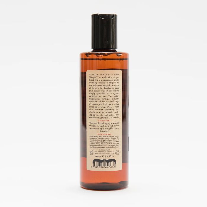 Beer'd Shampoo 250ml Captain Fawcett