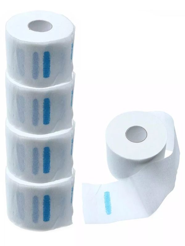 Carta collo adesiva bianca