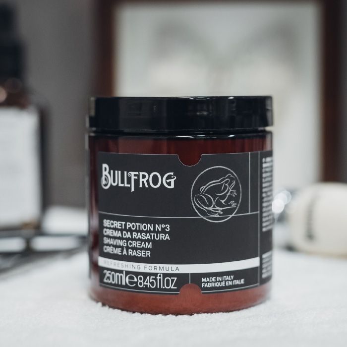 Crema da rasatura Secret Potion N.3 Refreshing 250ml Bullfrog