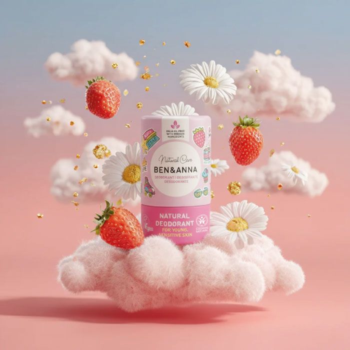 deodorante stick rosa bambini ben & anna