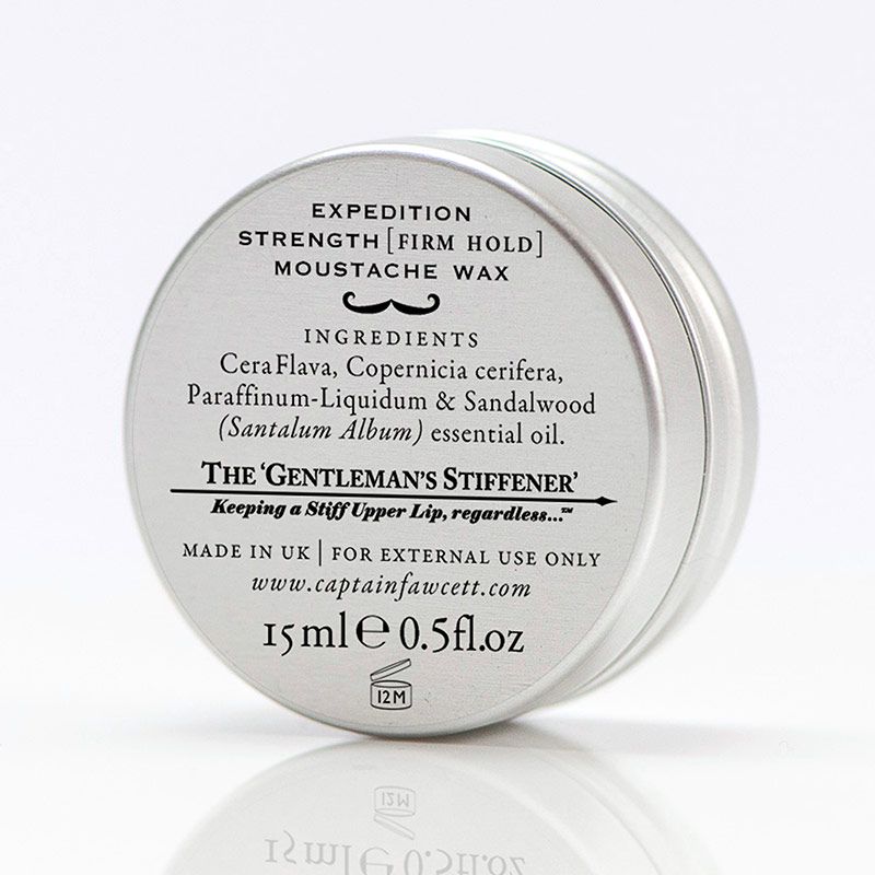 Expedition Strength Sandalwood Moustache Wax 15ml Captain Fawcett