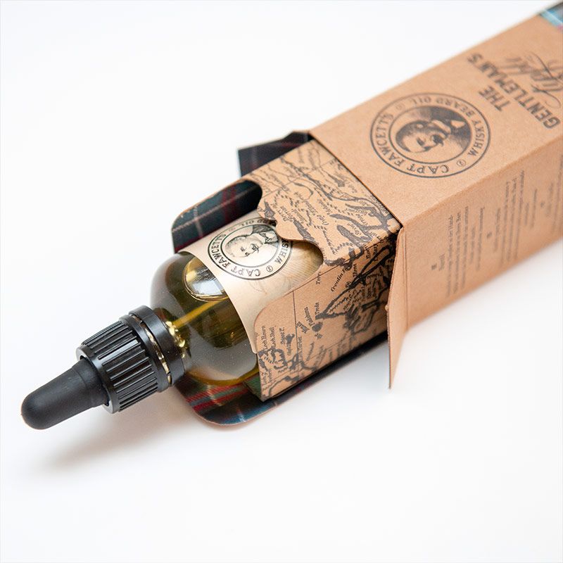 The Gentleman's Tipple Malt Whisky Beard Oil 50ml Captain Fawcett
