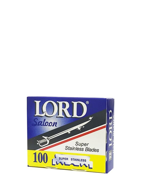 Confezione da 100 mezze lame Saloon di Lord.