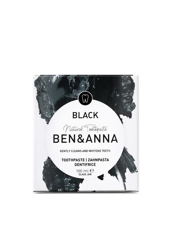 Pasta dentifricia Black al carbone attivo 100ml Ben & Anna