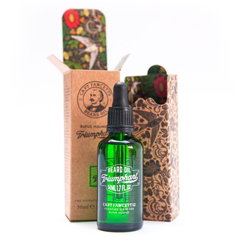 Rufus Hound's Triumphant Beard Oil 50ml Captain Fawcett