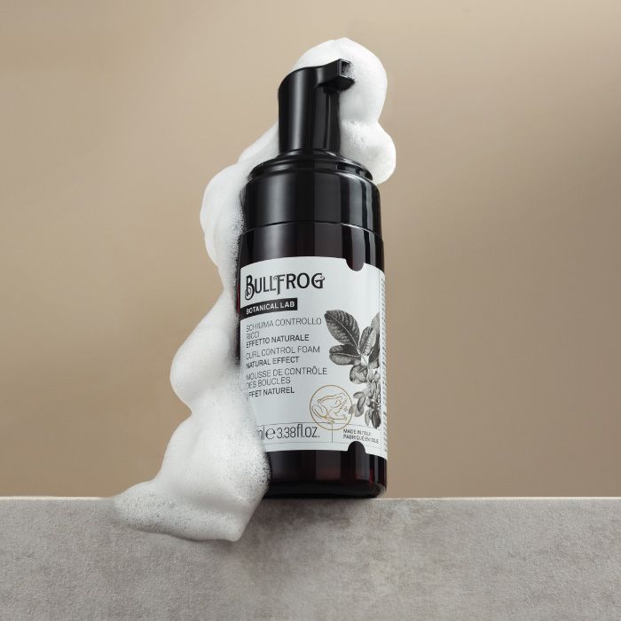 schiuma controllo ricci bullfrog capelli ricci