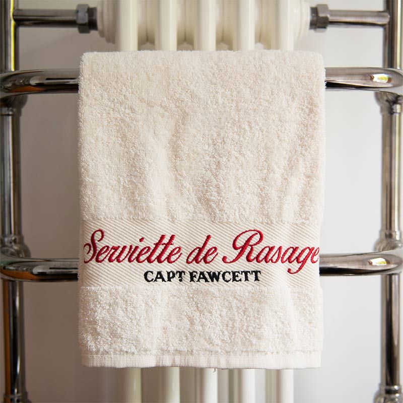 Luxurious Shave Towel Captain Fawcett