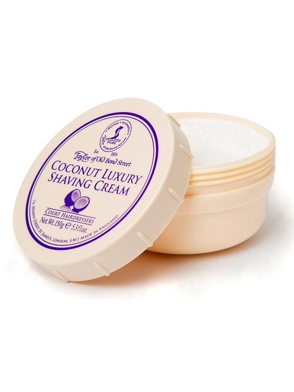 Coconut Luxury Shaving Cream 150gr Taylor of Old Bond Street