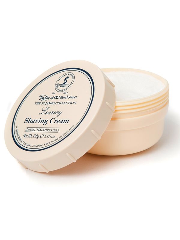 The St. James Collection Luxury Shaving Cream 150gr Taylor of Old Bond Street
