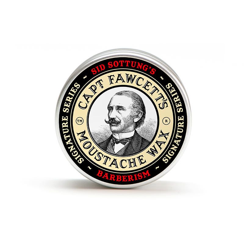 Sid Sottung's Barberism Moustache Wax 15ml Captain Fawcett