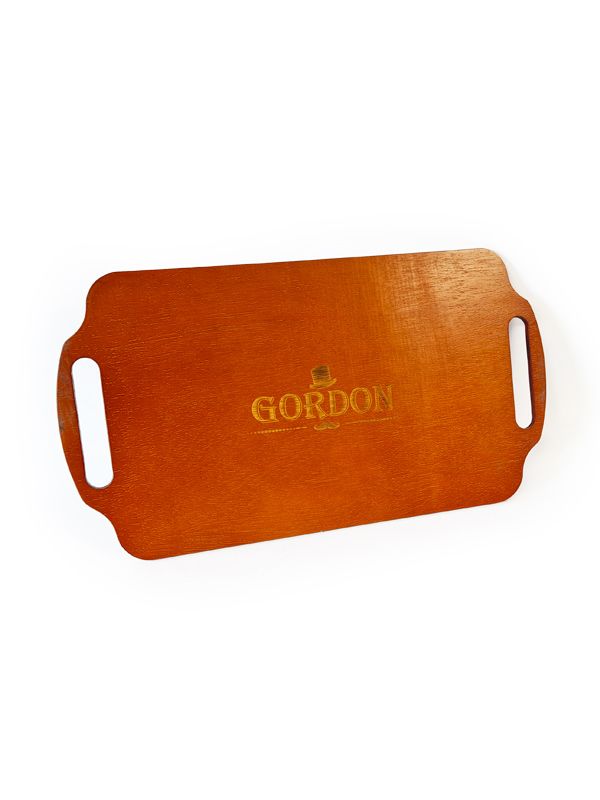 Specchio con telaio in legno di Gordon Shaving