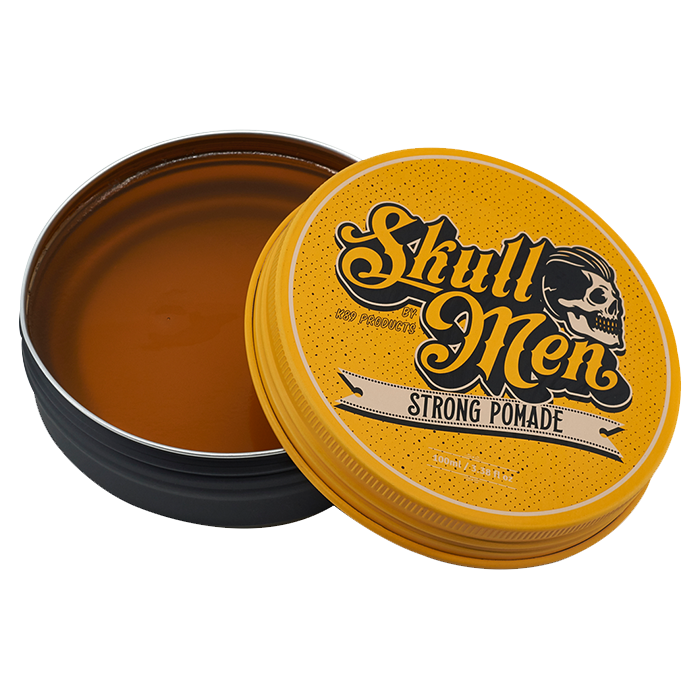 strong pomade skull men
