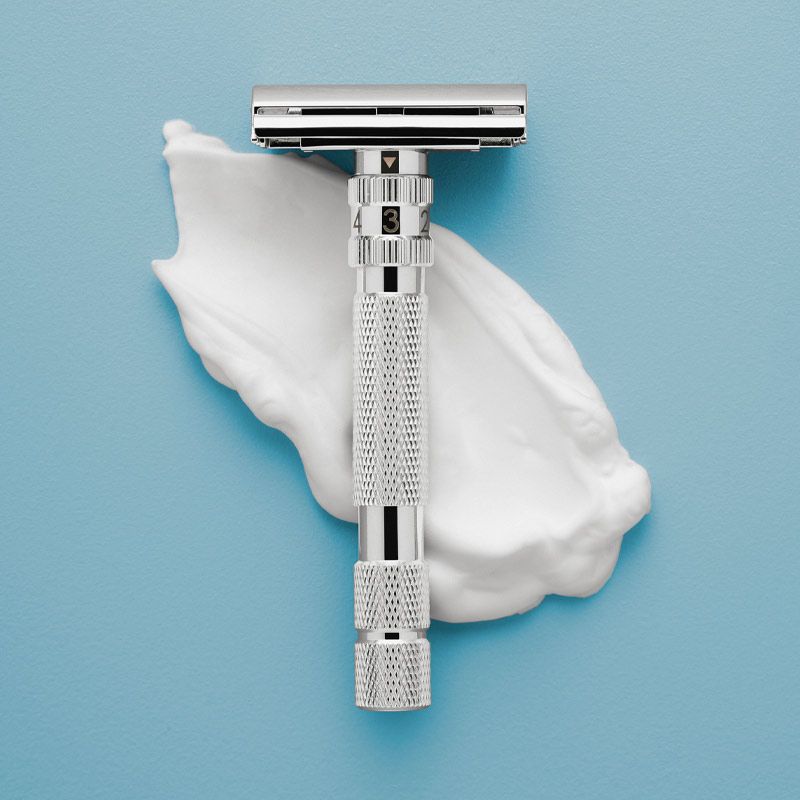 Rasoio di sicurezza regolabile T2 White Chrome Rockwell Razors