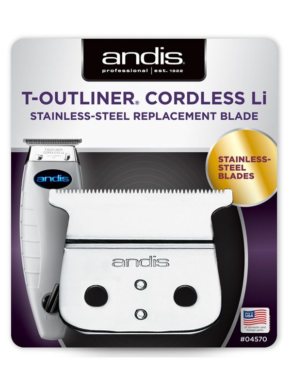 Testina a T di ricambio #04570 per T-Outliner Cordless di Andis